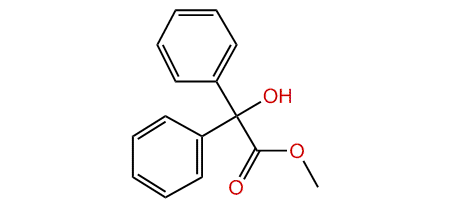 Methyl hydroxy(diphenyl)-acetate